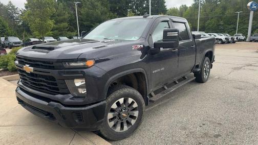Dark Ash Metallic 2024 Chevrolet Silverado 2500 Custom