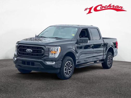 Agate Black Metallic 2022 Ford F-150 XLT Truck