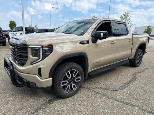 Desert Sand Metallic 2023 GMC Sierra 1500 AT4
