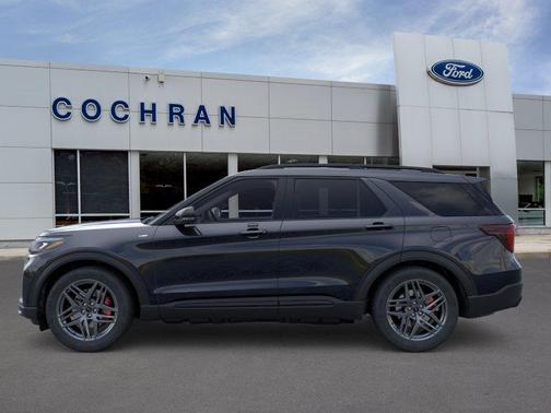 Agate Black Metallic 2026 Ford Explorer ST-Line