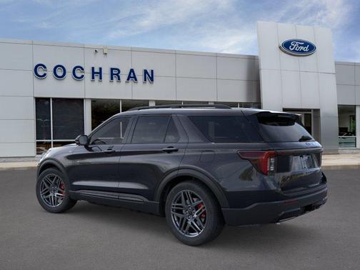 Agate Black Metallic 2026 Ford Explorer ST-Line