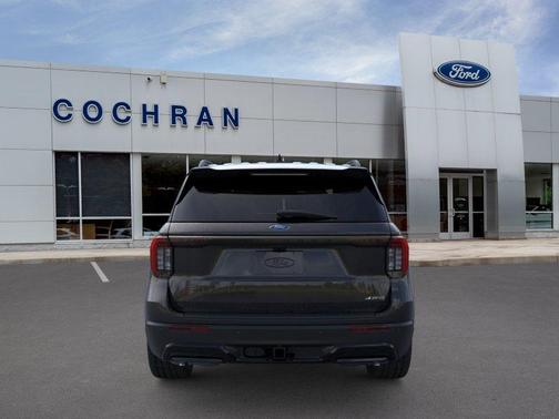Agate Black Metallic 2026 Ford Explorer ST-Line