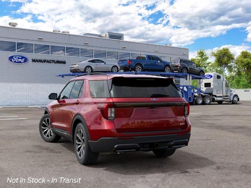 Ruby Red Metallic Tinted Clearcoat 2027 Ford Explorer ST-Line