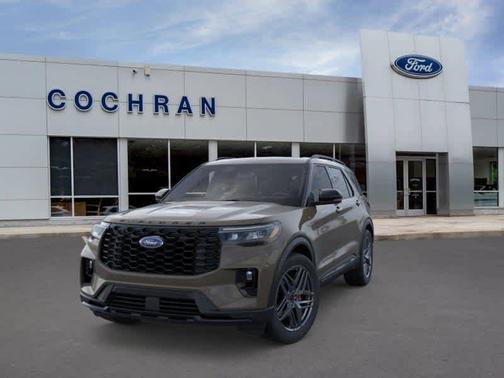 Gray 2026 Ford Explorer ST-Line