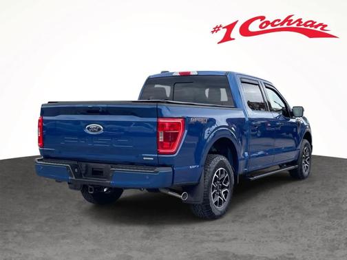 Atlas Blue Metallic 2022 Ford F-150 XLT