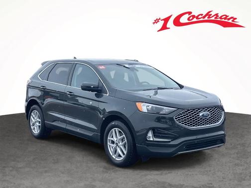 Green 2024 Ford Edge SEL SUV