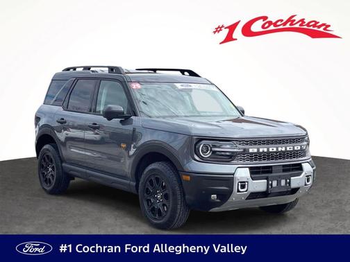 Carbonized Gray Metallic 2025 Ford Bronco Sport Badlands