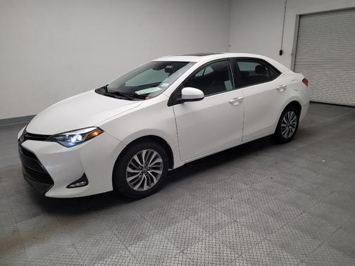 White 2019 Toyota Corolla XLE