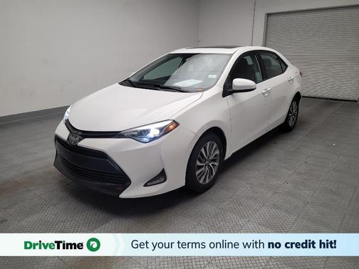 White 2019 Toyota Corolla XLE