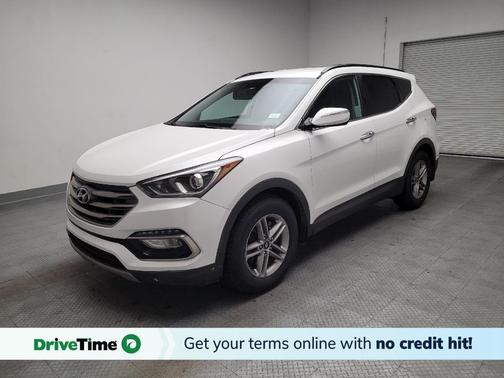 Pearl White 2018 Hyundai Santa Fe Sport 2.4L