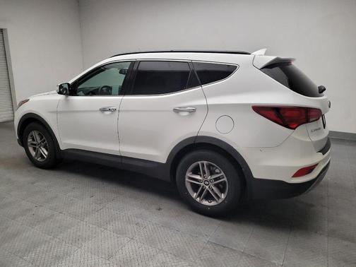 Pearl White 2018 Hyundai Santa Fe Sport 2.4L