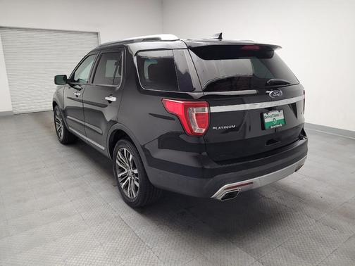 Shadow Black 2016 Ford Explorer Platinum