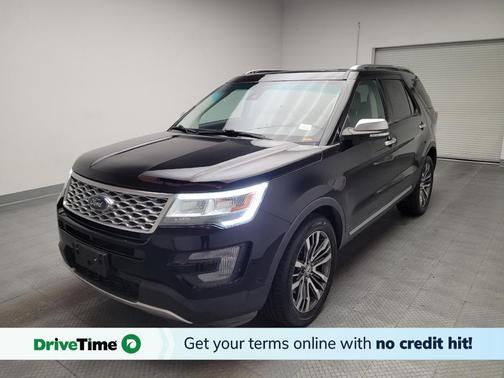 Shadow Black 2016 Ford Explorer Platinum