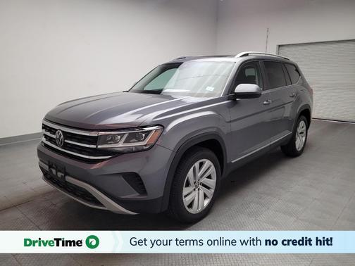 Platinum Gray Metallic 2021 Volkswagen Atlas SEL 4Motion (2021.5)