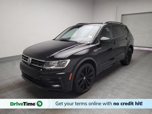 Black 2021 Volkswagen Tiguan 2.0T SE R-Line Black