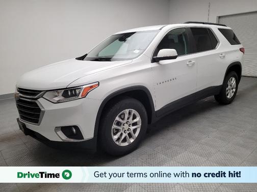 White 2021 Chevrolet Traverse LT Cloth