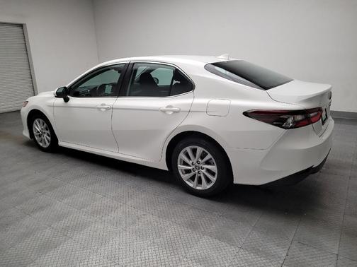 Super White 2021 Toyota Camry LE