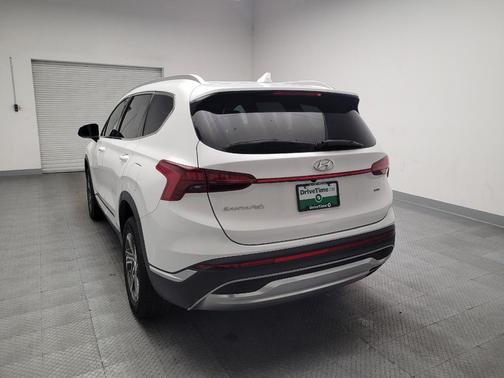 Quartz White 2021 Hyundai SANTA FE SEL 2.4
