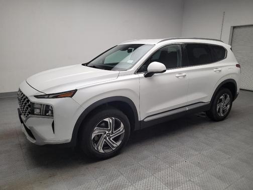 Quartz White 2021 Hyundai SANTA FE SEL 2.4