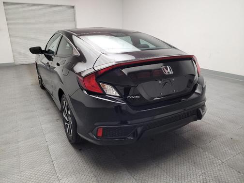 Black 2017 Honda Civic LX-P