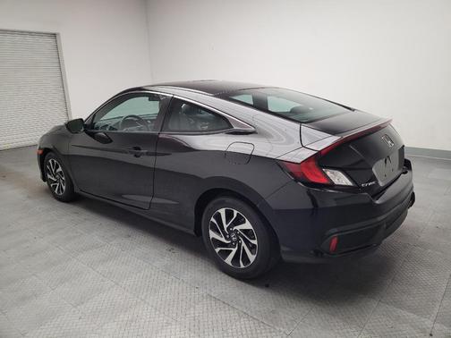 Black 2017 Honda Civic LX-P
