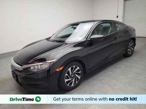 Black 2017 Honda Civic LX-P
