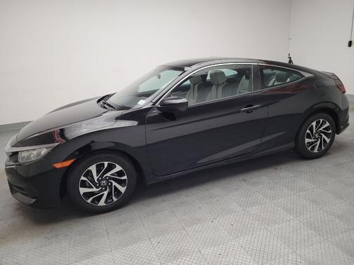 Black 2017 Honda Civic LX-P