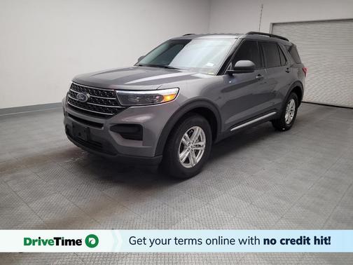 Carbonized Gray Metallic 2022 Ford Explorer XLT