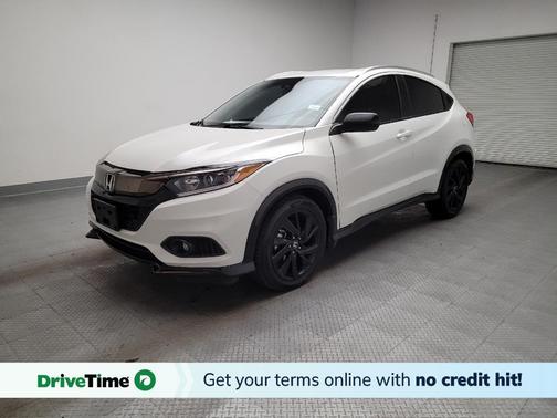 Platinum White Pearl 2021 Honda HR-V AWD Sport