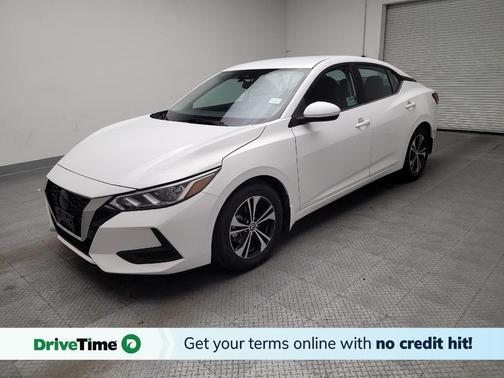 White 2021 Nissan Sentra SV