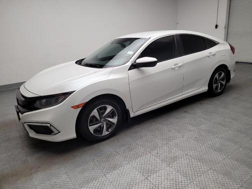 Platinum White Pearl 2021 Honda Civic LX