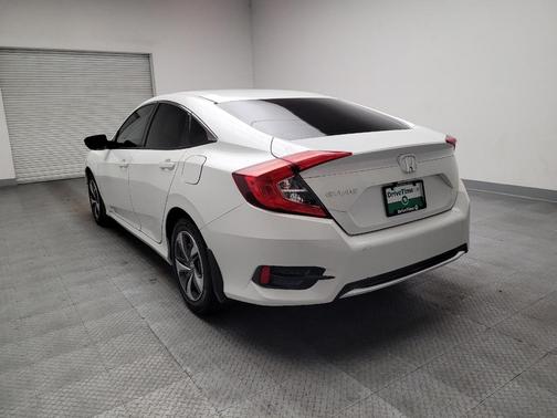 Platinum White Pearl 2021 Honda Civic LX