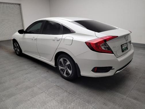 Platinum White Pearl 2021 Honda Civic LX
