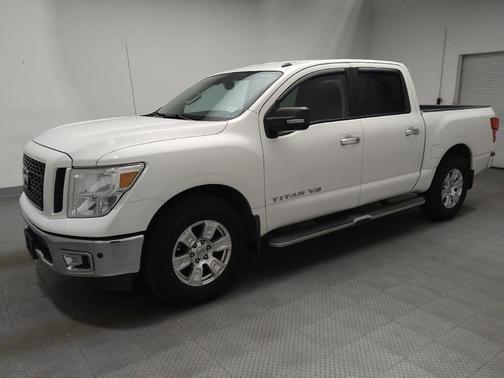 White 2019 Nissan Titan SV