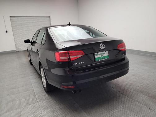 Black 2015 Volkswagen Jetta 1.8T SE