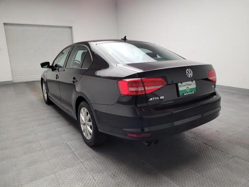 Black 2015 Volkswagen Jetta 1.8T SE
