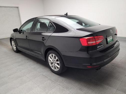 Black 2015 Volkswagen Jetta 1.8T SE