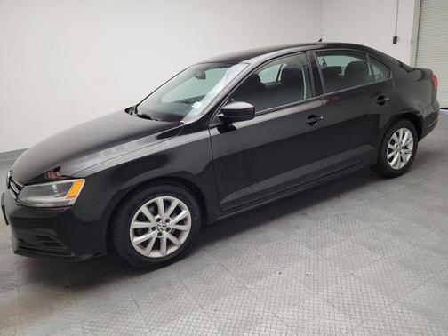 Black 2015 Volkswagen Jetta 1.8T SE