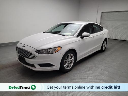White 2018 Ford Fusion SE