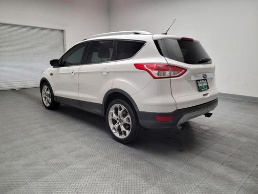 White Platinum Metallic Tri-Coat 2015 Ford Escape Titanium