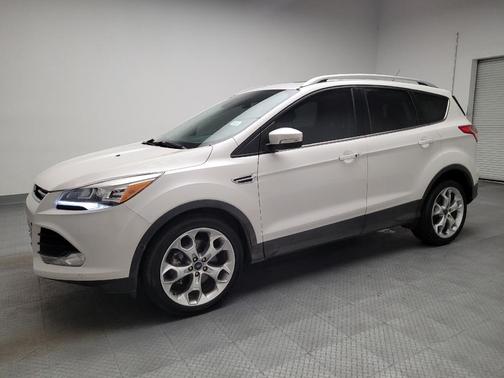 White Platinum Metallic Tri-Coat 2015 Ford Escape Titanium