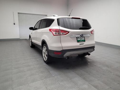 White Platinum Metallic Tri-Coat 2015 Ford Escape Titanium