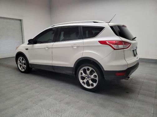 White Platinum Metallic Tri-Coat 2015 Ford Escape Titanium