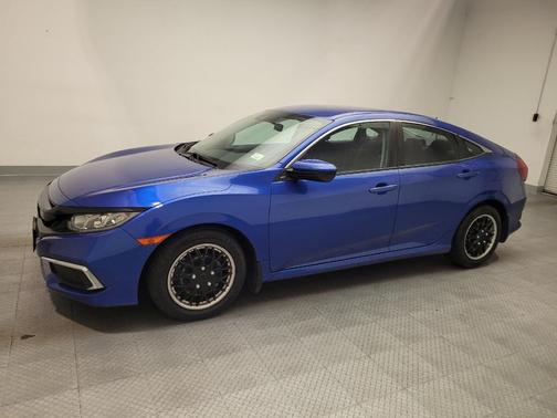 Blue 2019 Honda Civic LX