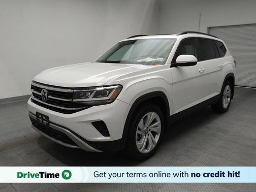 White 2021 Volkswagen Atlas SE 4Motion w/Tech Pkg (2021.5)