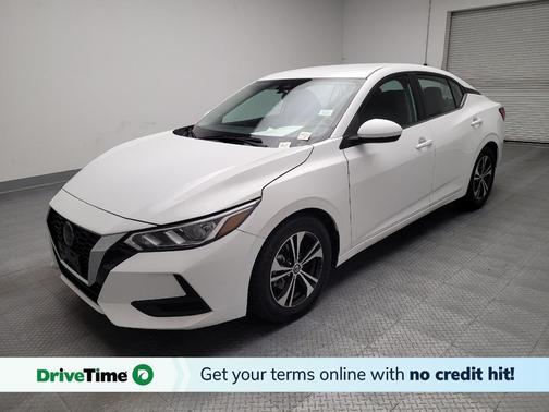 White 2022 Nissan Sentra SV
