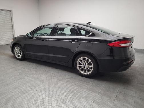 Agate Black 2019 Ford Fusion Hybrid SE