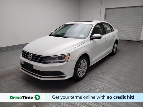 Pure White 2015 Volkswagen Jetta Auto SE w/Connectivity