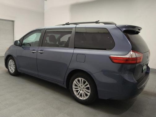 Blue 2016 Toyota Sienna XLE