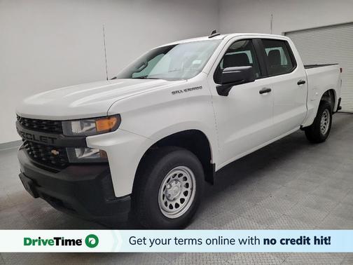 Summit White 2021 Chevrolet Silverado 1500 WT